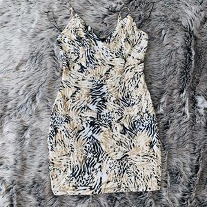 GUESS Animal Print Minidress